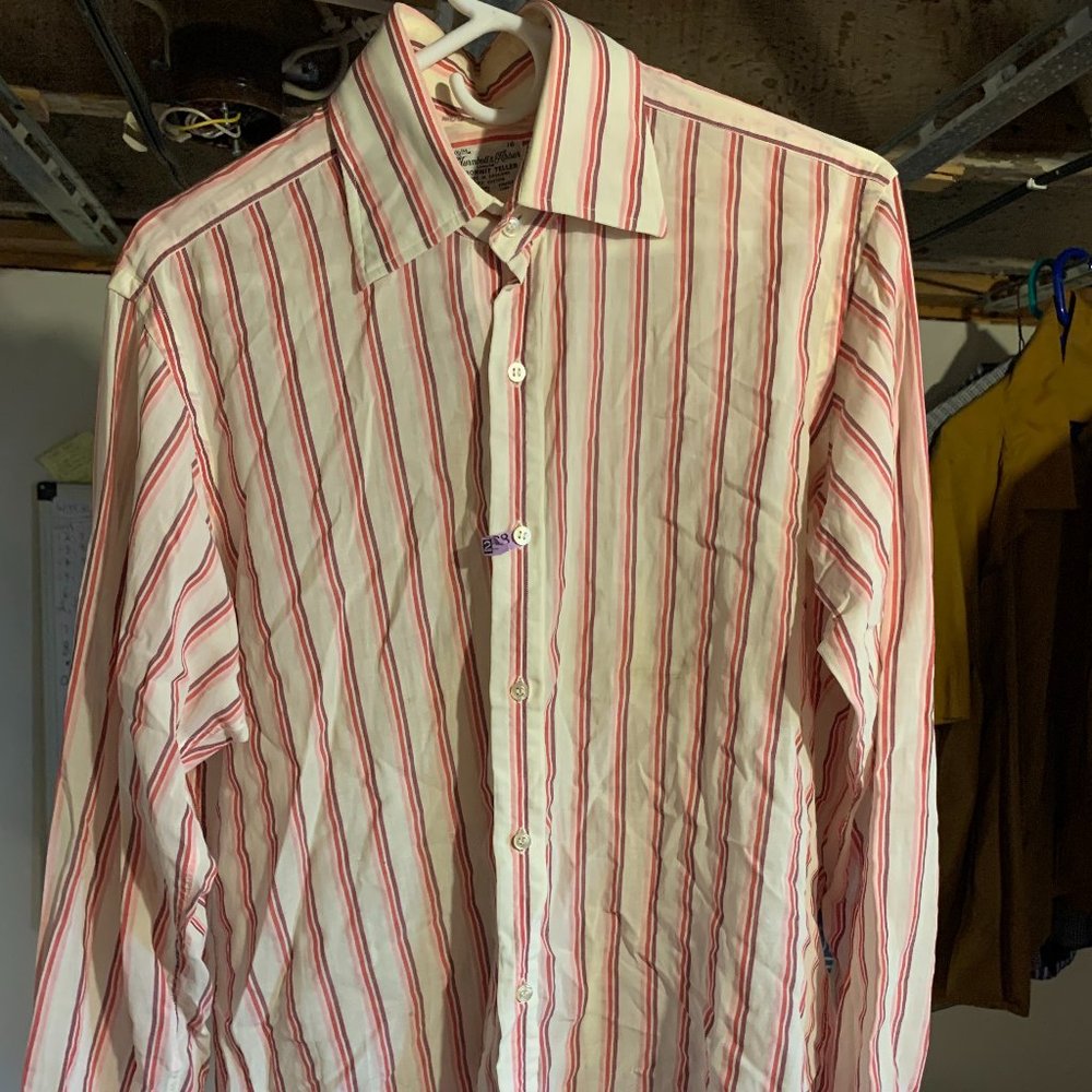 Turnbull & Asser Vintage Cotton Striped Shirt